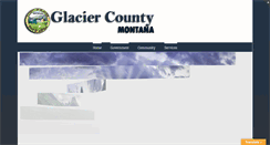 Desktop Screenshot of glaciercountygov.com